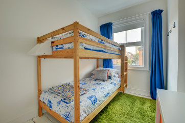 Bunk bed room perfect for children