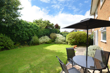 Another view of the fully enclosed rear garden