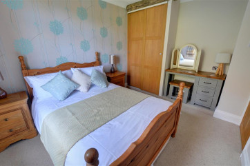 Bedroom two with double bed