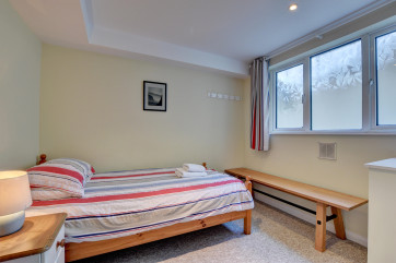 The 3rd bedroom is ideal for a child