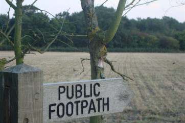 Lots of lovely walks from the property