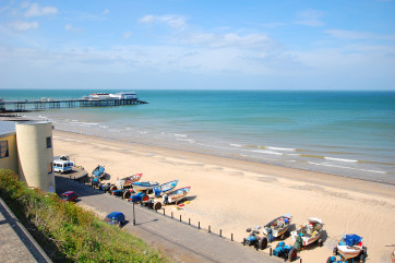 A lovely picture of the stunning Cromer coastline