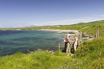 Join the Coast Path at Penllech Beach, 2 miles from your cottage.