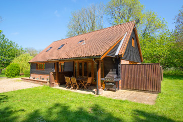 Looking over the lawn towards the house.