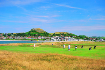 Conwy's world renowned golf course