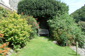 The garden is secluded and a wonderful place to relax