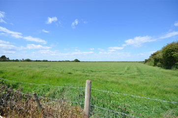 View over surrounding fields