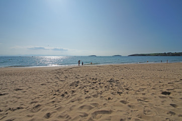 The beautiful beach at Abersoch, just 3 miles from your cottage