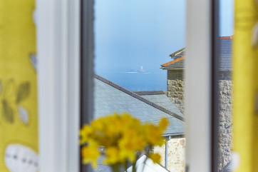 Godrevy Lighthouse view from master bedroom