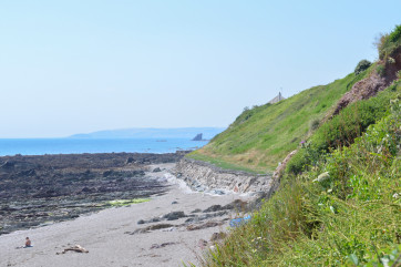 Local beach at Portwrinkle