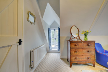 Feature window in master bedroom