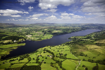 Llyn Tegid (Bala Lake) - the largest natural lake in Wales