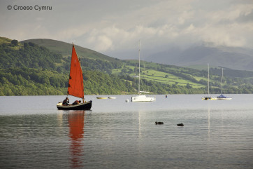 Enjoy a range of watersports on Bala Lake (including canoeing, sailing, windsurfing and gorge walking)