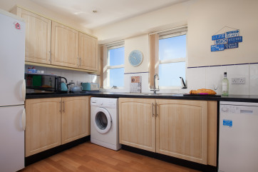 Fully equipped kitchen with Sea Views