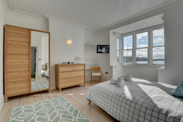 The large double bedroom situated on the ground floor