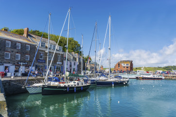 Just 2 minutes' walk from Padstow harbour