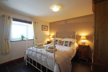 Bedroom 2 also has a double bed and magnifiecent views