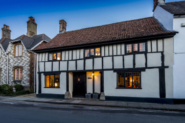 Twilight in Cerne Abbas