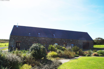Y Felin Holiday Cottage in St Davids (on the left of the building)