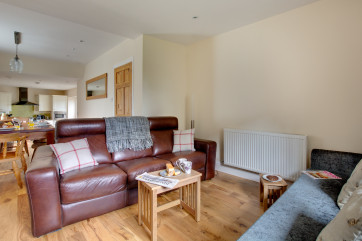 Open plan living area