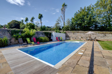Enjoy a dip in the pool after a day of exploring the beautiful coastline of North Devon