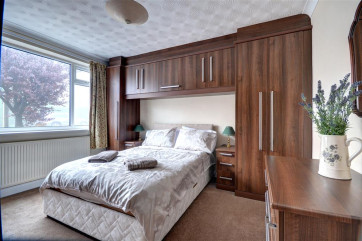 Bedroom 1 has a double bed