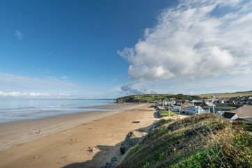 The stunning sandy beach at Broad Haven
