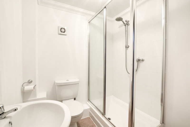 Bedroom 1 En-Suite with shower cubicle, washbasin and w.c
