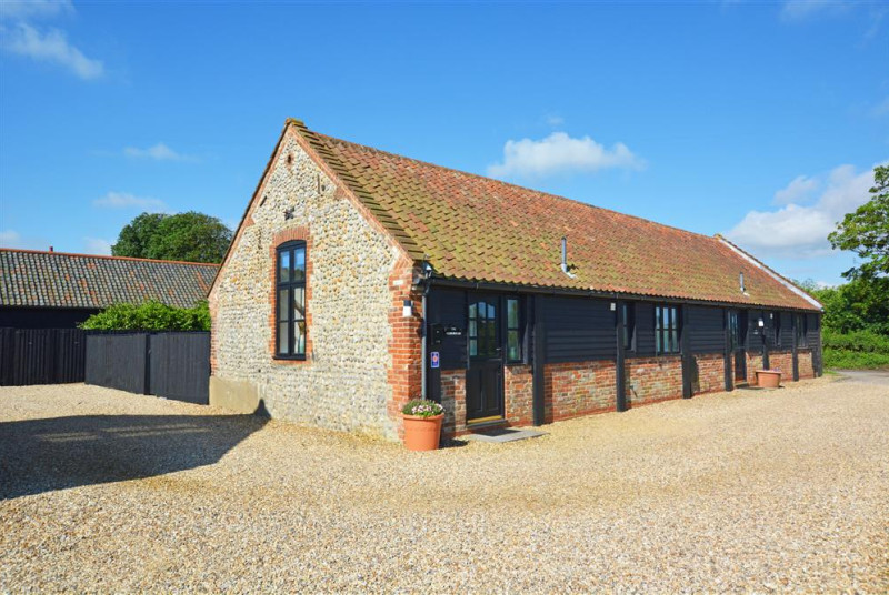 Exterior image of this lovely barn conversion