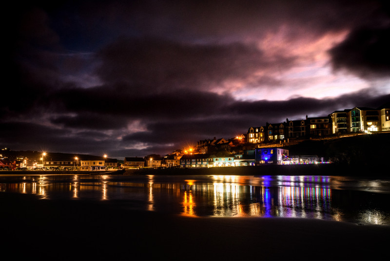 Perranporth at Night