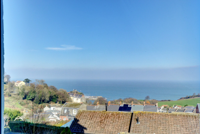 Magnificent sea views from the open plan living room
