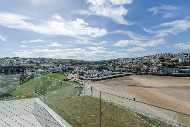 Views across the town from No 34 The Dunes
