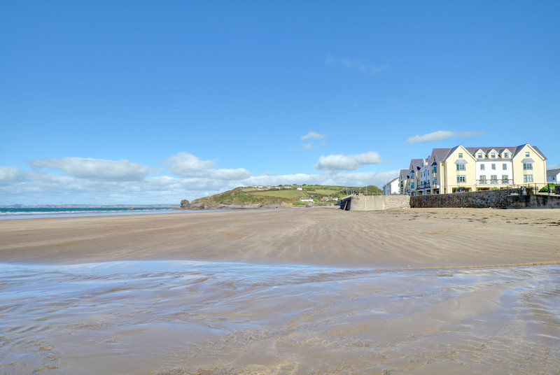 32 St Brides Bay View is an apartment located right on the seafront at Broad Haven