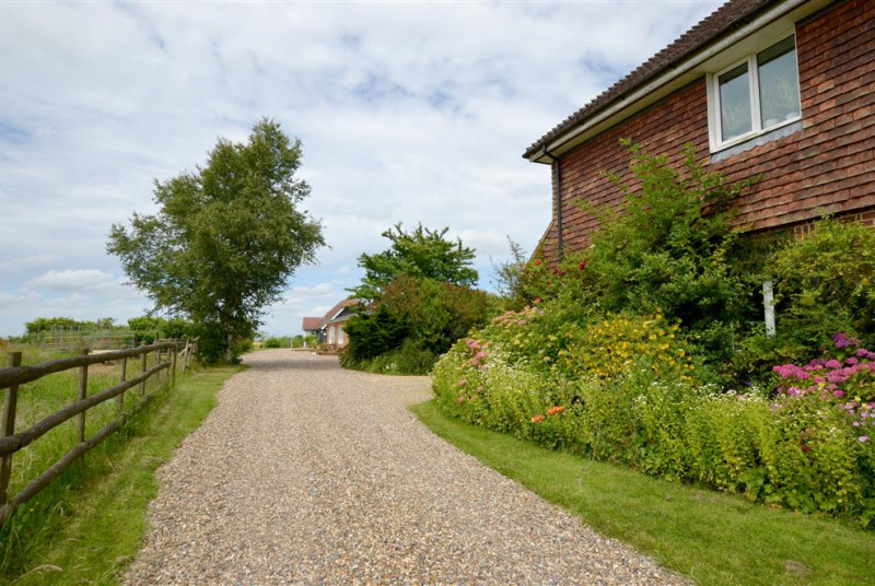 Access to barns and lodge via owners farmhouse