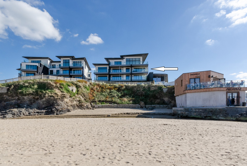 The Dunes development on Perranporth Beach