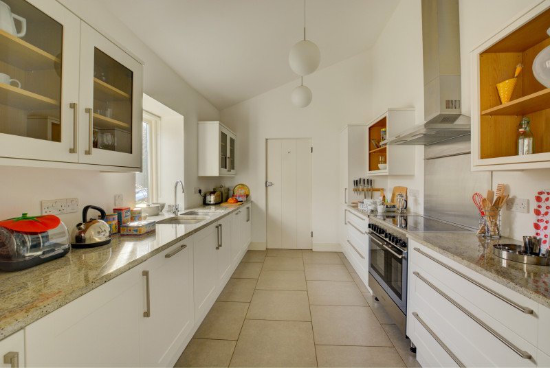 The kitchen is fully equipped and well set out.