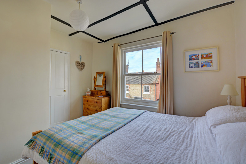 Alternative photograph of double bedroom on first floor. 