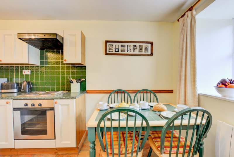 Dining area of the kitchen