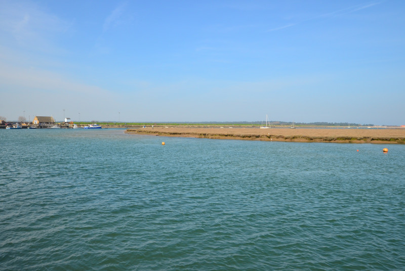 Enjoy the view of Wells Quay on a sunny day. 