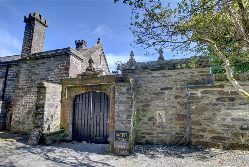 The castle is open to the public for the summer season
