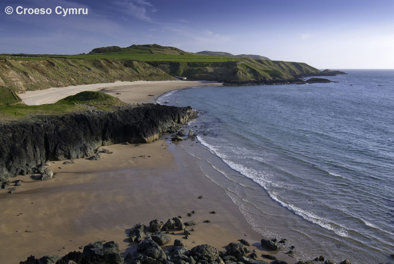 Porthoer (Whistling Sands), just a 0.25 mile walk from the cottage