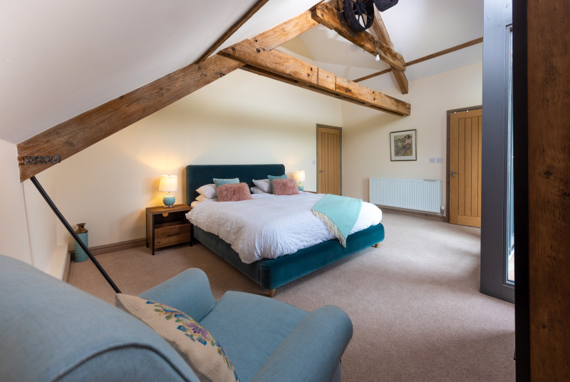 Bedroom 2 with super king-size bed