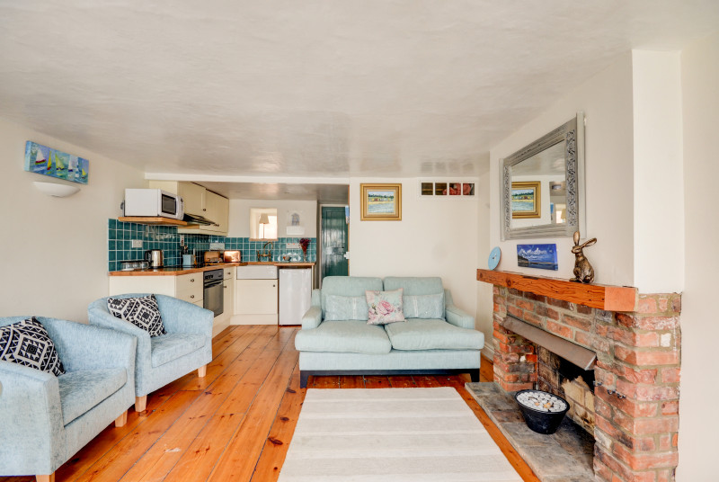 Open plan living room