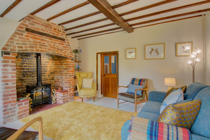 Sitting Room with inglenook fireplace