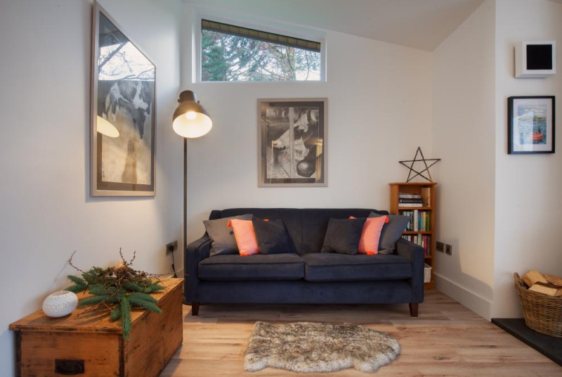 Hygge House, Shaldon - Sofa in the living area