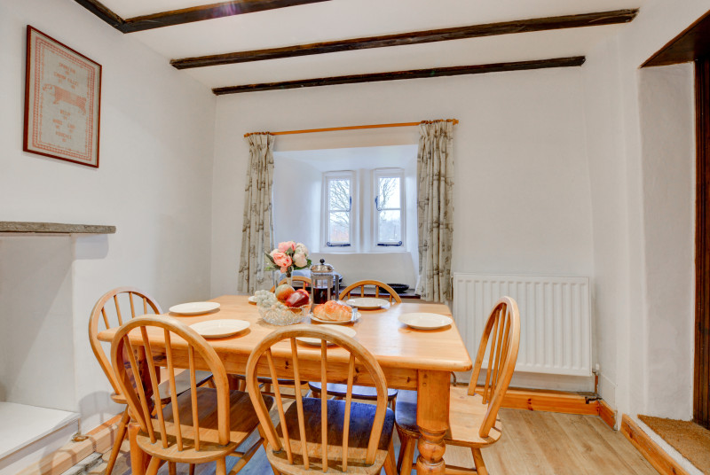 Dining area of the kitchen