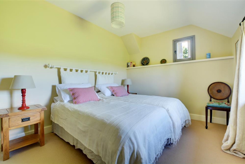 Bedroom two has a super king sized bed which can also be converted into twin beds