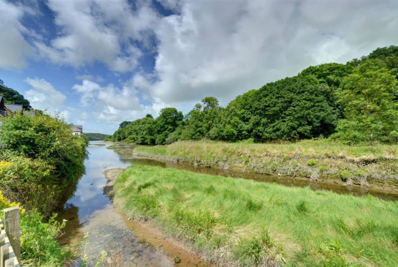 Little Petherick creek, a minute's walk away