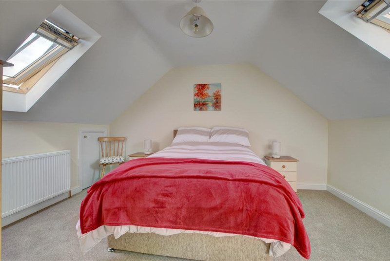 Bedroom 2 has a double bed.