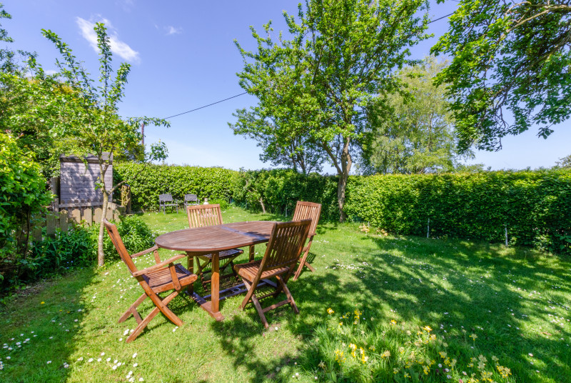 Secluded country garden